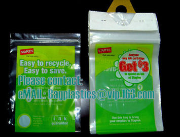 staples, food Zip lock Reclosable Plastic Poly Clear Bags Vacuum Bag, Zip lock Zipper Top frosted plastic bags for cloth