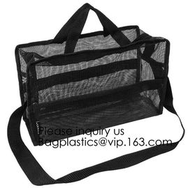 Nylon Mesh Net Cosmetic Bag, Mesh Make Up Bag,Eco -friendly material cosmetic mesh bag ,PVC mesh bag for sales in USA