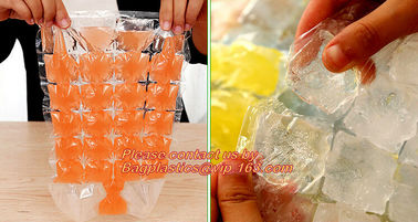 Non Toxic High Quality plastic Disposable PE Ice Cube Bag, Food Grade Safety Disposable Plastic Ice Cube Bag for Making