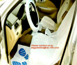 Nylon seat cover Reusable seat cover car seats Steering wheel cover foil Disposable car carpet cover Disposable seat cov