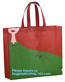 recyclable non woven bag/non woven shopping bag/non weven tote bag， Full printed fruit supermarket shopping handle non w