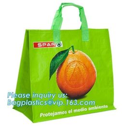 Wholesale Custom Printed Eco Friendly Recycle Reusable PP Laminated Non Woven Tote Shopping Bags,Reusable Recyclable Lam