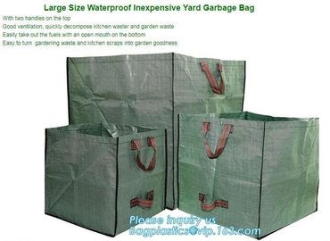 large size waterproof inexpensive yard garbage bag,PE Woven Potato Planter Growing Bag,potato plant garden PE Woven grow