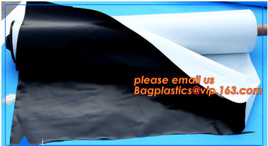 20 micron white black plastic mulch film UV stabilized anti weed white or silver mulching film for agriculture use BAGEA