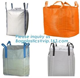 U-type competitive price 100% PP breathable bulk big woven fibc bags mesh jumbo bag for firewood potato, BAGPLASTICS