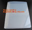 Custom Factory clear plastic PVC file bag transparent mesh zipper bag waterproofing document bag