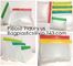Recyclable Custom Size Sandwich And Snack Peva Zip Lock Stand Bags,Biodegradable PEVA Plastic Sandwich Snack Zip lockk Sto