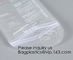 Personalized Transparent Waterproof PVC Plastic Wet Underwear Zip lockk Packing Bag,Simple Design Pvc Makeup Bag Women Zip