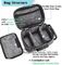 Herb Weed Tea Combo Lock Stash Carbon Lining Locking Smell Proof Bag,Stash Bag For Herb And Accessories With Detachable
