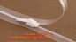 pp double track plastic zipper, pe plastiz seal zipper, PE Hermetic seal zipper