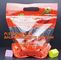 Fruits packaging bag/Grapes plastic bag with Zip lockk, Air Holes Zip Handle Plastic Bags, bag with vent holes for Grape a