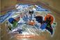 Plastic mini size candy bag printed custom cello bag halloween treat bags,decoration handbag child gift non woven Hallow
