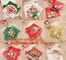 professional design cute santa deer elk christmas opp cookie bags, moisture proof opp cookies bag,Merry Christmas 50 Pcs