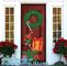 indoor &amp; outdoor door poster PE plastic window cover for halloween christmas decoration,Door Poster Christmas Gift Decor