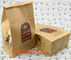 Customize 3 Side Visible Clear Window Offset Printing Bakery Bags, Customize V Bottom with Clear Window Food Grade Toast