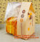 OPP Window Paper Bags, opp paper bags, Custom printed French bread packaging kraft paper bags with window, Take away