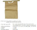 Cement packing kraft paper valve sack laminated with pp woven fabric, Square Bottom Paper-plastic compound bags/sacks