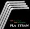 Disposable cute plastic white straight drinking straw, PLA individually wrapped drinking Straws, PLA straws disposable