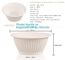 Corn Starch Eco-friendly Microwave Hot Sale Custom Biodegradable Bowl With Lid,Dinnerware corn starch biodegradable disp