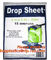 4M X 5M protective plastic drop cloth, disposable plastic paint protective drop cloth, plastic sheet soft cleaning drop