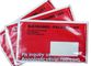 Customize plastic self adhesive packing list bag, envelope cash bag/plastic envelope cash bag used in store &amp; bank, bagp