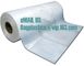 BIODEGRADABLE COMPOSTABLE CORN STARCH Poly dry cleaning garment bags on roll,Clean Garment Dry Cleaning Laundry Bag on R