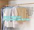 Clear Plastic Dry cleaning poly garment bags for packing clothes storage on roll,Plastic garment bags for suit BAGEASE