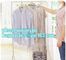 Transparent Wardrobe Storage Bags Cloth Hanging Garment Suit Coat Dust Cover,40&quot; Showerproof Transparent Suit Garment Co