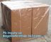 Commercial clear gussted bags for pallet covers, Plastic vinyl cover with square bottom poly pallet cover, Tarpaulin Pal