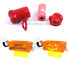 Custom color pet poop bags bone shape dispenser dog waste bag, Biodegradable doggie poop waste bags, 300bags/roll Tie to