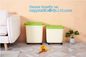 20KG 53L pet food pp plastic box container for storage, Large Dog Treats Canister Ceramic Pet Food Storage Container wit