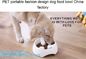 Pet Cat Food Water Feeding Portable Travel Bowls Collapsible Dog Bowl durable personalized pet bowl, Pet Bowl Travel Por