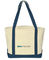 Button Closure Bag Boat Bags Pocket Zip Boat Bags Flat Tote Bags Allure Cosmetic Bags,Slide Pocket Tote Zipper Canvas Bo