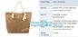 customized promotion gift waterproof clear pvc cotton rope handle beach tote bag transparent shopping bags bagease pac