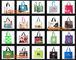 NON WOVEN SHOP BAG, Eco reusable colorful foldable non woven bag,non woven shopping bag