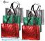 Custom collapsible reusable folding non woven bag murah shopping bags, Recycelable non woven bag carry shopping bag