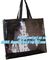 Heavy Duty Grocery Tote Bag, Royal Blue Large &amp; Super Strong, Reusable Shopping Bags with Stand-up PL Bottom, bagease