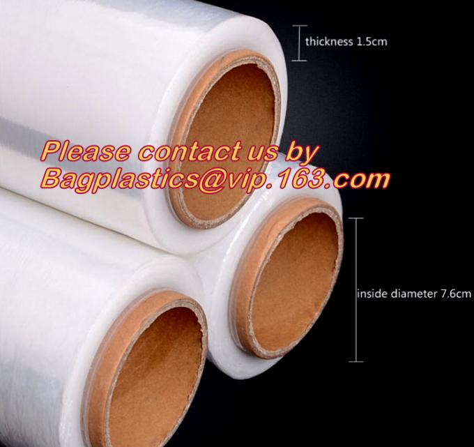 pvc food grade stretch wrap film, polyethylene stretch film, stretch