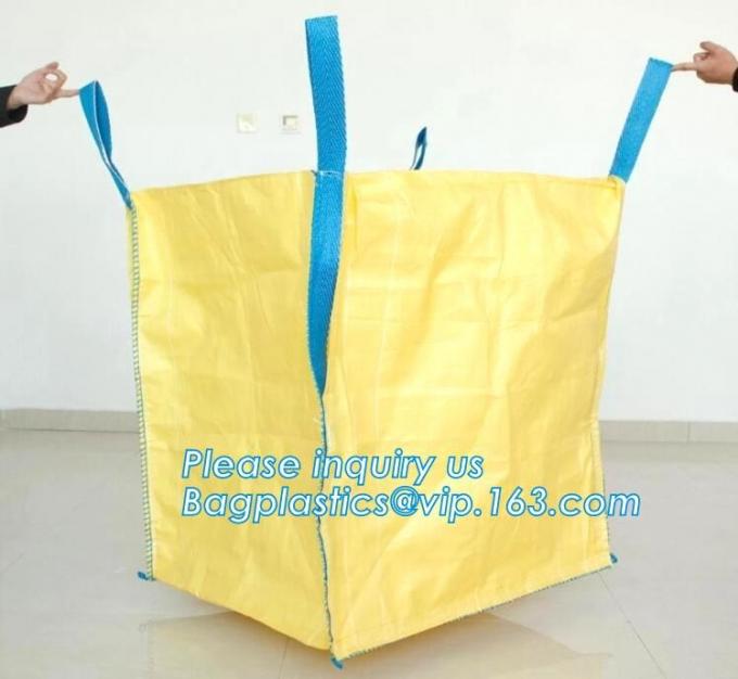 Type A polypropylene fibc big bag recycle jumbo super big bags 1500 fabric woven bulk fertilizer