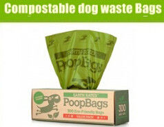 Compostable disposable biodegradable plastic garbage bag, Eco compostible bio degradable bags, biodegradable disposable