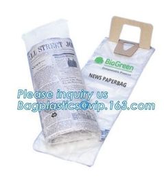 Green Garbage Cornstarch Bags Compostable Kitchen Food Waste Bags, compostable bioplastic trash bag food grade