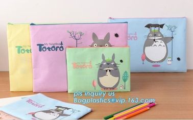 Canvas Pen Pencil Case Stationery Pouch Bag Case Cosmetic Bags, Amazon students high-capacity zipper pencil case