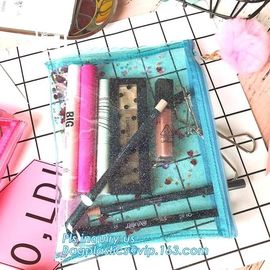 Colorful Slider Bag Plastic Packaging Bag For Card Bag, Frosted Plastic EVA Garment Packing Bag Suit Clothes Bags With z