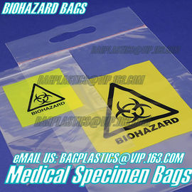 MEDICAL SPECIMEN BAGS PATIENT PVC BAGS, double zip bag, Slider seal, Slider lock, Slider grip, Slider zip, Slider zipper