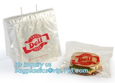 Food Grade Grip Seal Deli Saddle Bags, Printed Semi Saddle Deli Zipper Bag, deli saddle pack saddle Zip lockk bags for mea