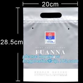 CLOTH BAGS,swimwear packaging bag/swimsuit packaging clothes plastic bag with air hole&amp;logo printing,frosted pvc bag zip