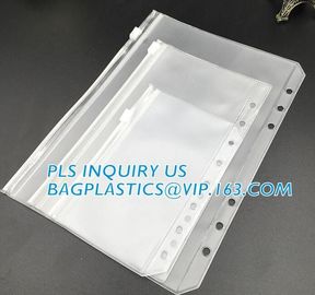 Biodegradable Page Banknotes Postage Stamp Pockets Transparent PVC Money Album Loose-leaf Sheet Holders page bags holder