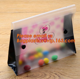 Office school filing supplies A4 plastic portable document file bag /envelope pocket file folder with button