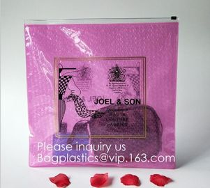 Recyclable Stand-Up Clear Plastic Cosmetic Promotion Packing Bag,Reusable Wet Wipe Eva Stand Up Pouch Bag, bagease, bag