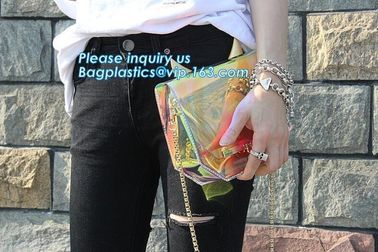 PVC Shopping Bag pvc shoulder bag clear pvc beach bag, multifunction pvc tote handbag shoulder bag, promotional pvc sing